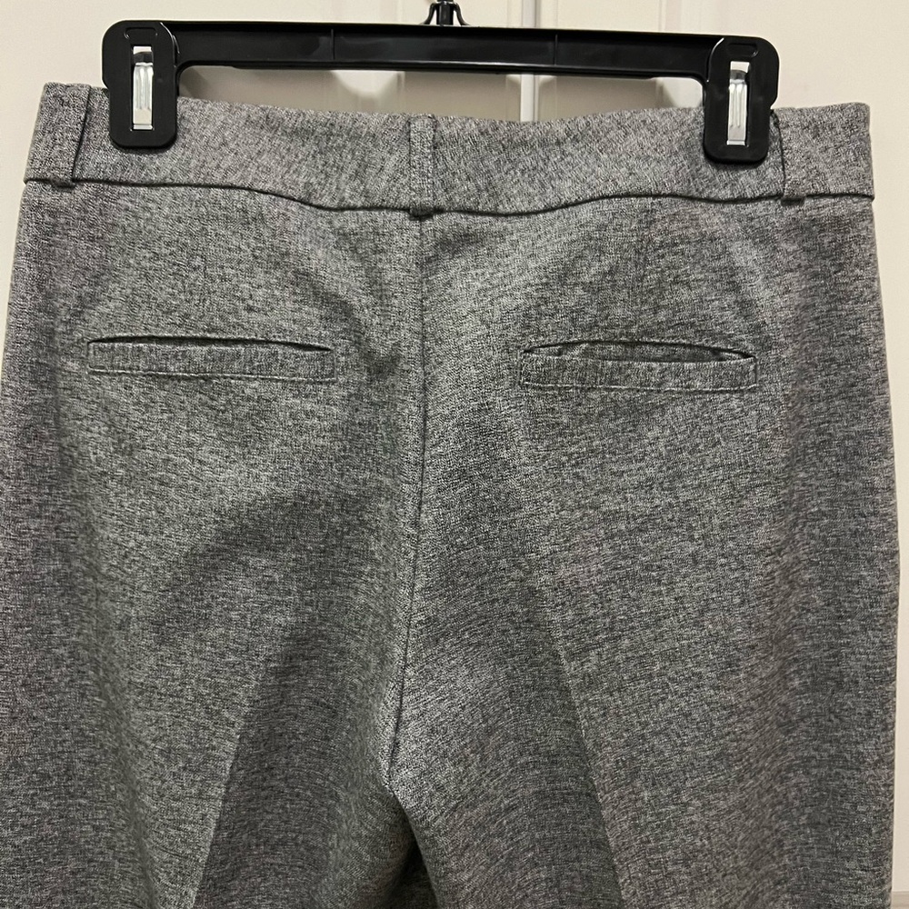 NWOT Banana Republic Wide Leg mid rise Gray Trousers size 4 - Picture 8 of 10